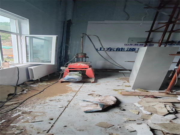 昌乐地基基础下沉墙体裂缝加固注浆顶升施工